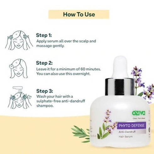 OZiva Phyto Defense AntiDandruff Hair Serum